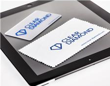 Microfibre Cleaning Cloth Accessories for small or large screens supplied by Optiseal Australia